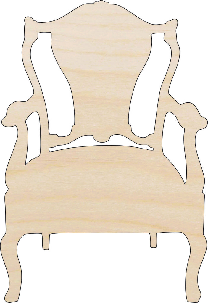 Chair - Laser Cut Wood Shape DCR34