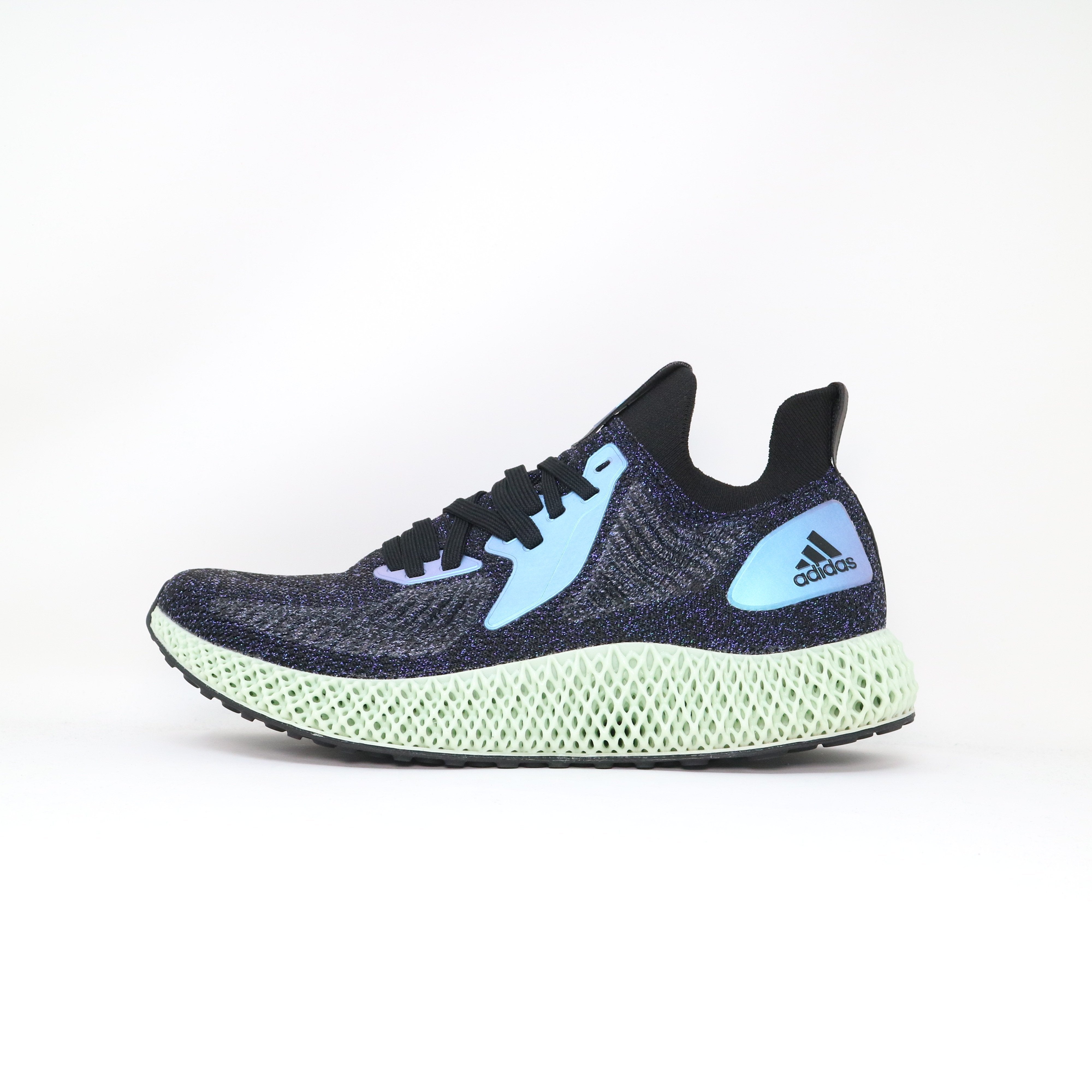 Mens Adidas Alphaedge 4D Black Iridescent