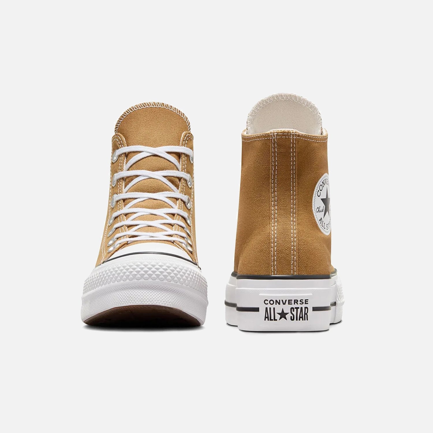 Womens Converse Chuck Taylor Lift Hi Sand 3
