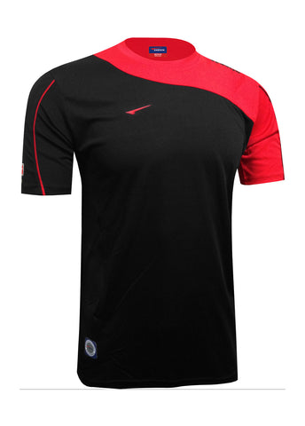Bastia Jersey Black/Red – Sarson Sports 