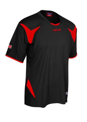 red sports jersey