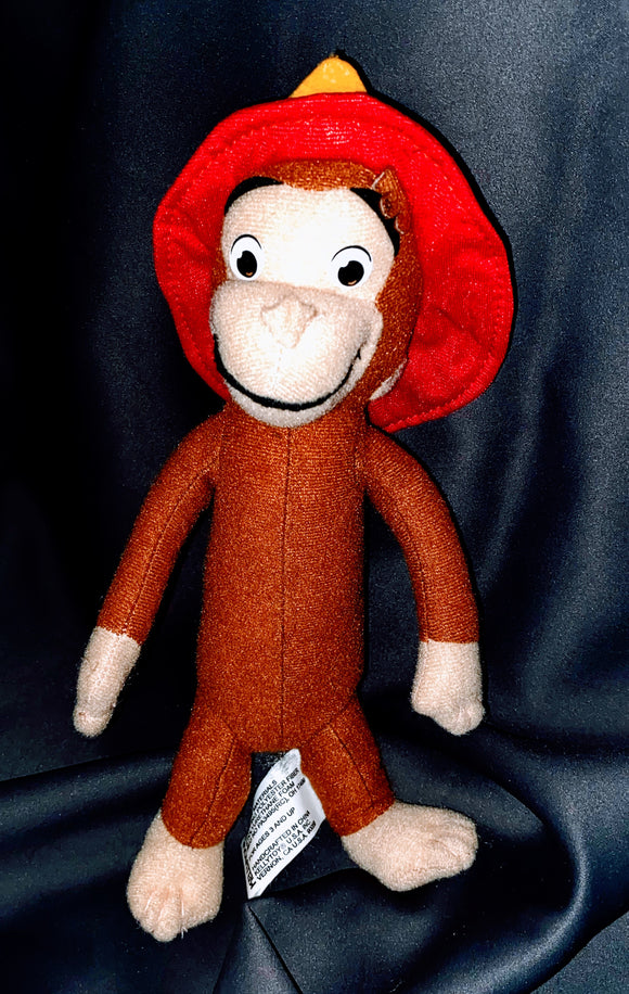 curious george fireman plush