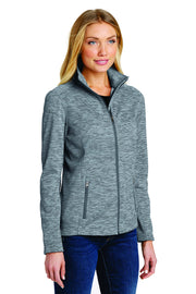 VCU Port Authority® Women's Digi Stripe Fleece Jacket. L231