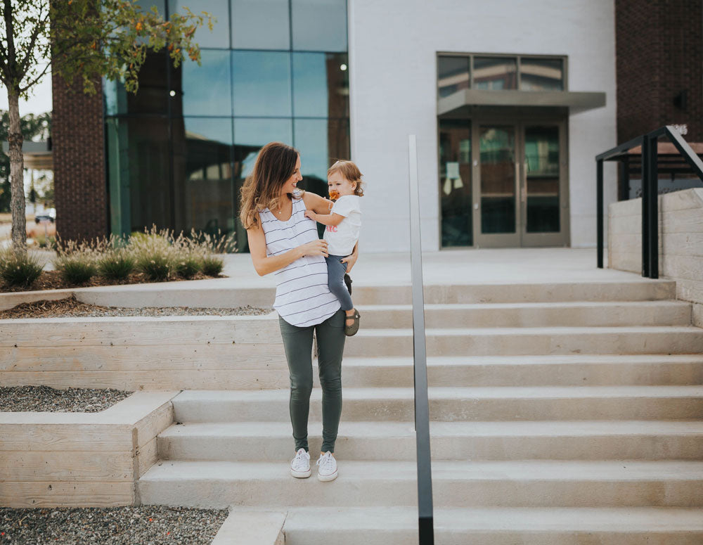 Maternity tank and joggers