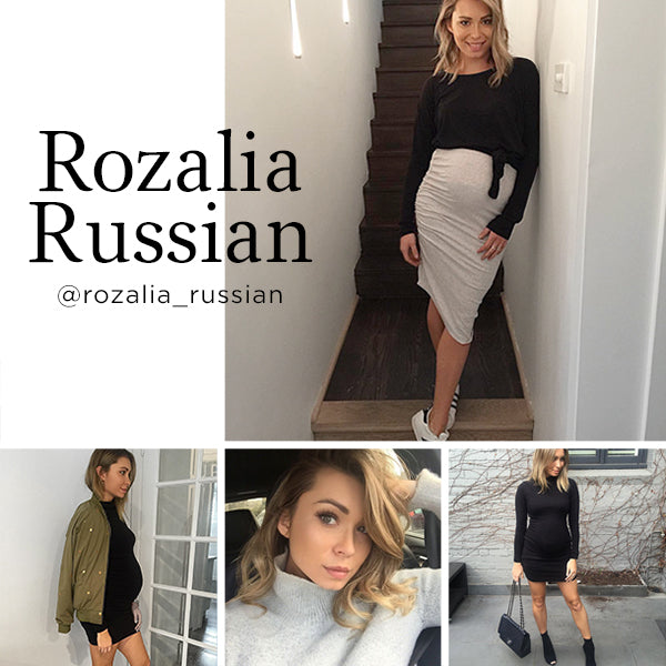 Rozalia Russian | Pregnant | Instagram