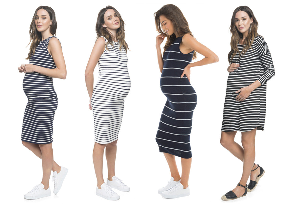 Maternity Stripe Dresses