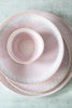 Pink Ceramic Dinner Plate