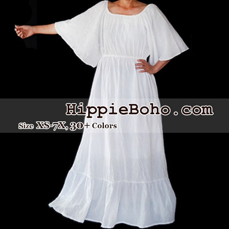 casual white maxi dress plus size