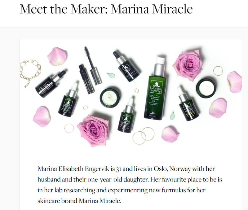 Green Parent article about Marina Miracle