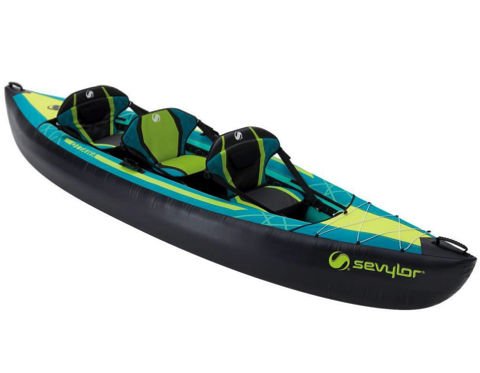 sevylor ottawa inflatable kayak 2 1 person in stock the wetworks