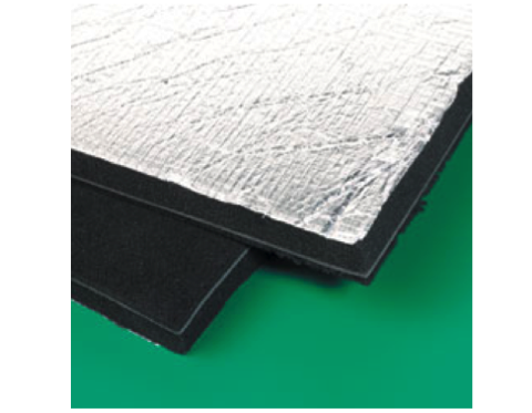 Metalised Faced Acoustic Insulation Self Adhesive 1000 X 600 X 30mm The Wetworks