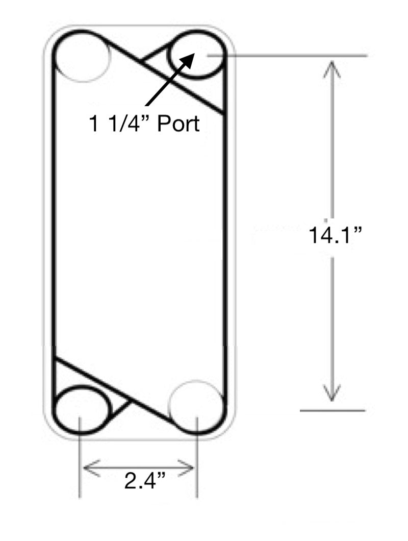 GPX34 Flow Gasket NBR Clip