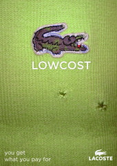 Lowcost Logo instead of Lacoste