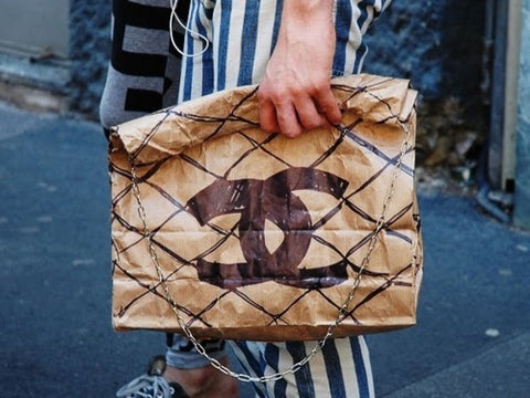 Fake Chanel Paper Bag