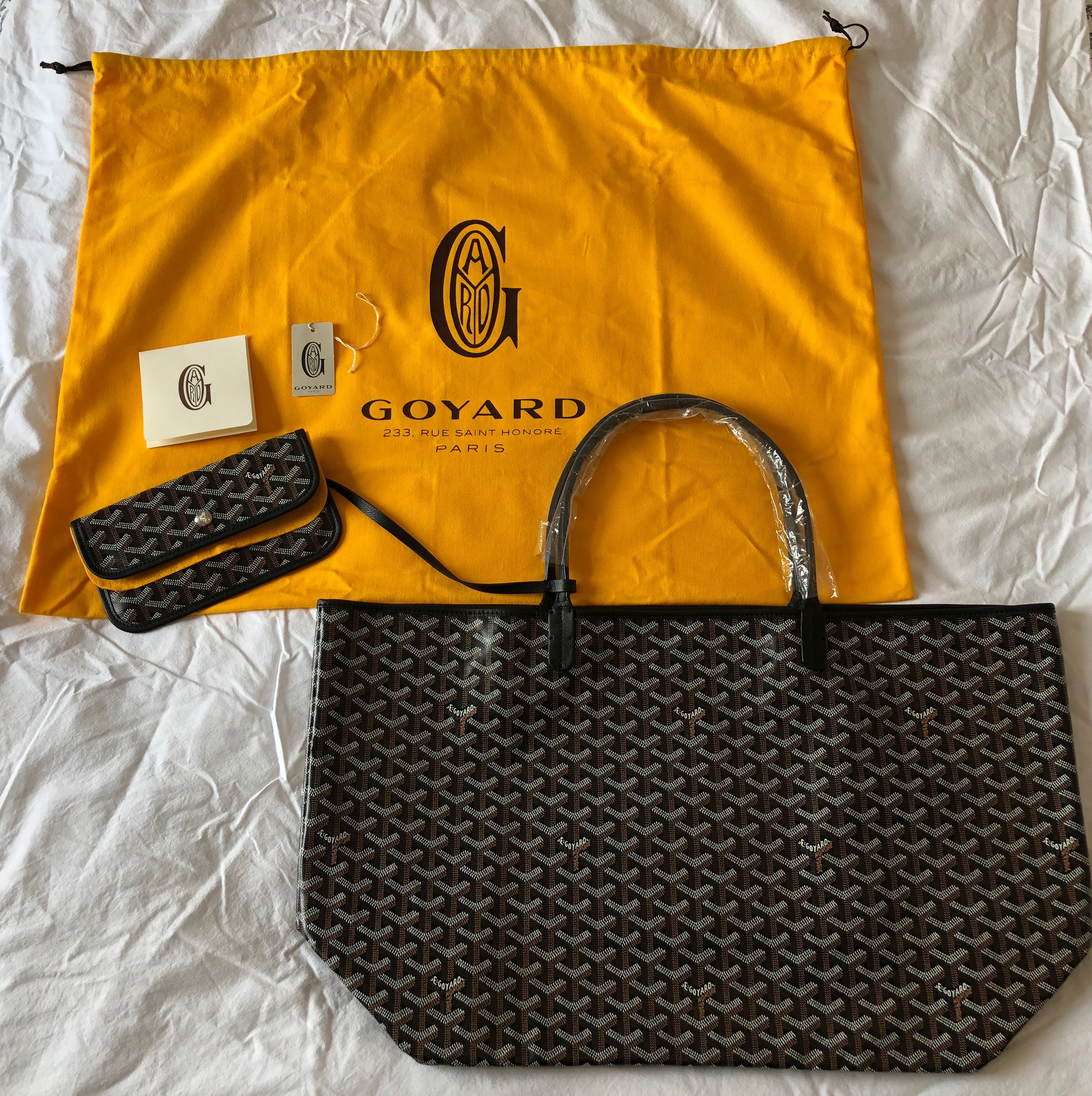 goyard cat bag