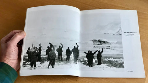 Rescue from Elephant Island captured by Frank Hurley