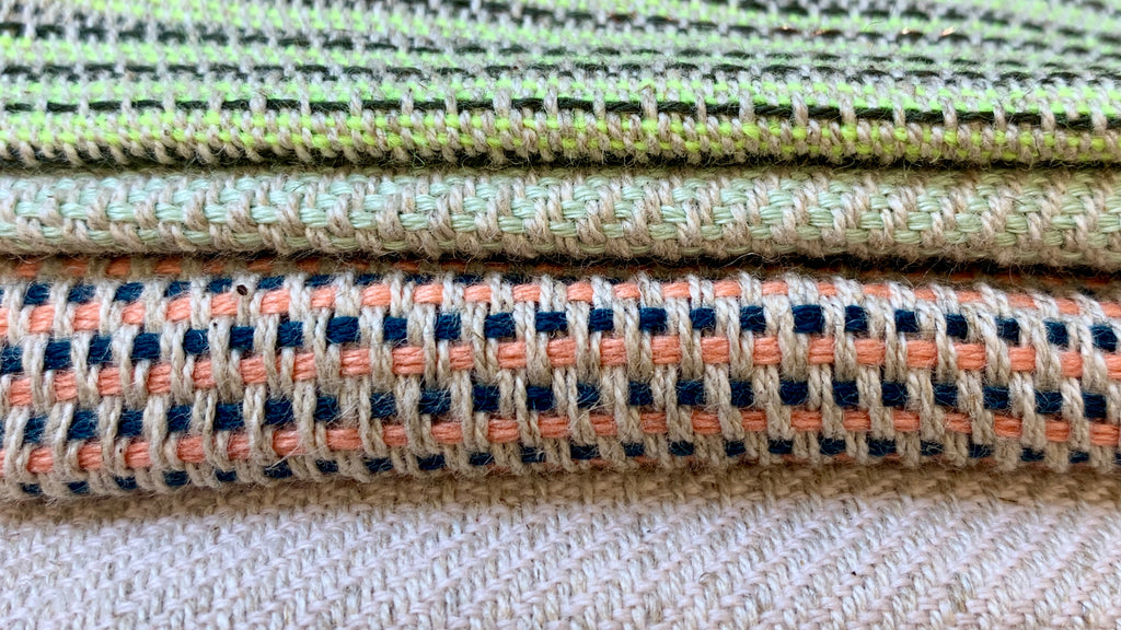 Hand woven samples