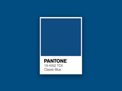 Pantone 2020 Classic Blue