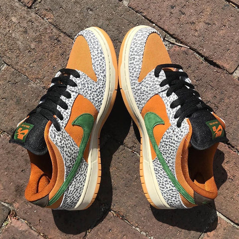 Nike SB Dunk Low Pro Iso [Orange Label] : Neutral Grey/Kumquat 