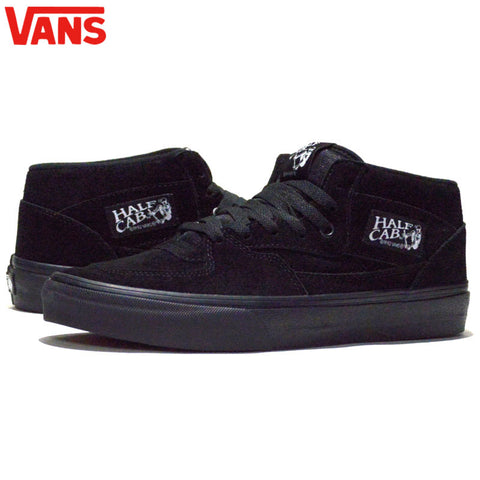 Vans Half Cab Shoe Black/Black