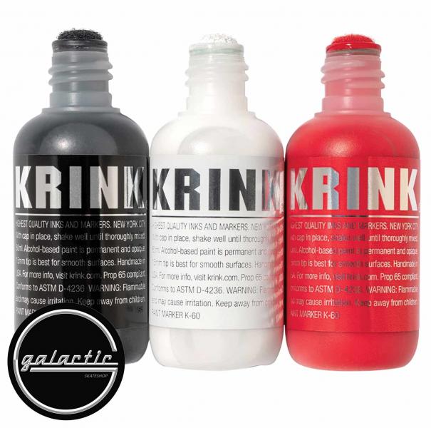 Krink K-75 Paint Marker: White – Galactic G Skateshop