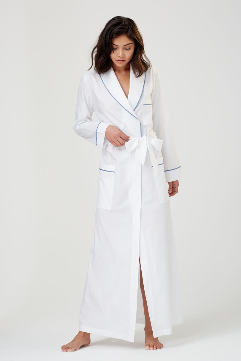 cotton long robe