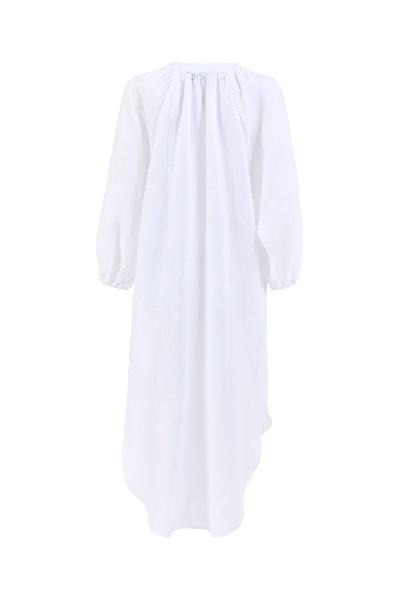 Ophelia White Linen Shirt Dress – Hesper Fox
