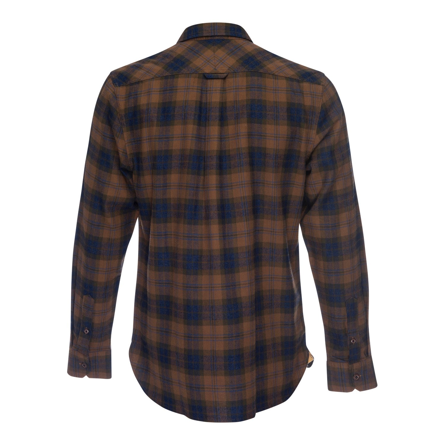 Truman Outdoor Shirt in Gold Plaid