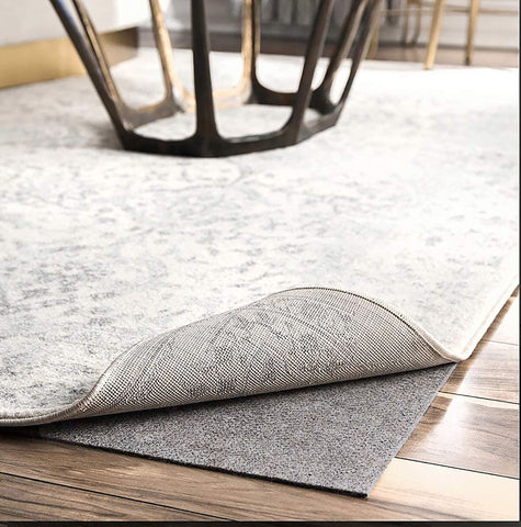 CUSTOMIZABLE OVERSIZED 0.025 Thick Rug Pad Non-slip Grip Reduce Noise –  Homemartgoods