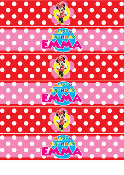 Minnie Mouse Birthday Minnie Mouse Party Pack With Photo