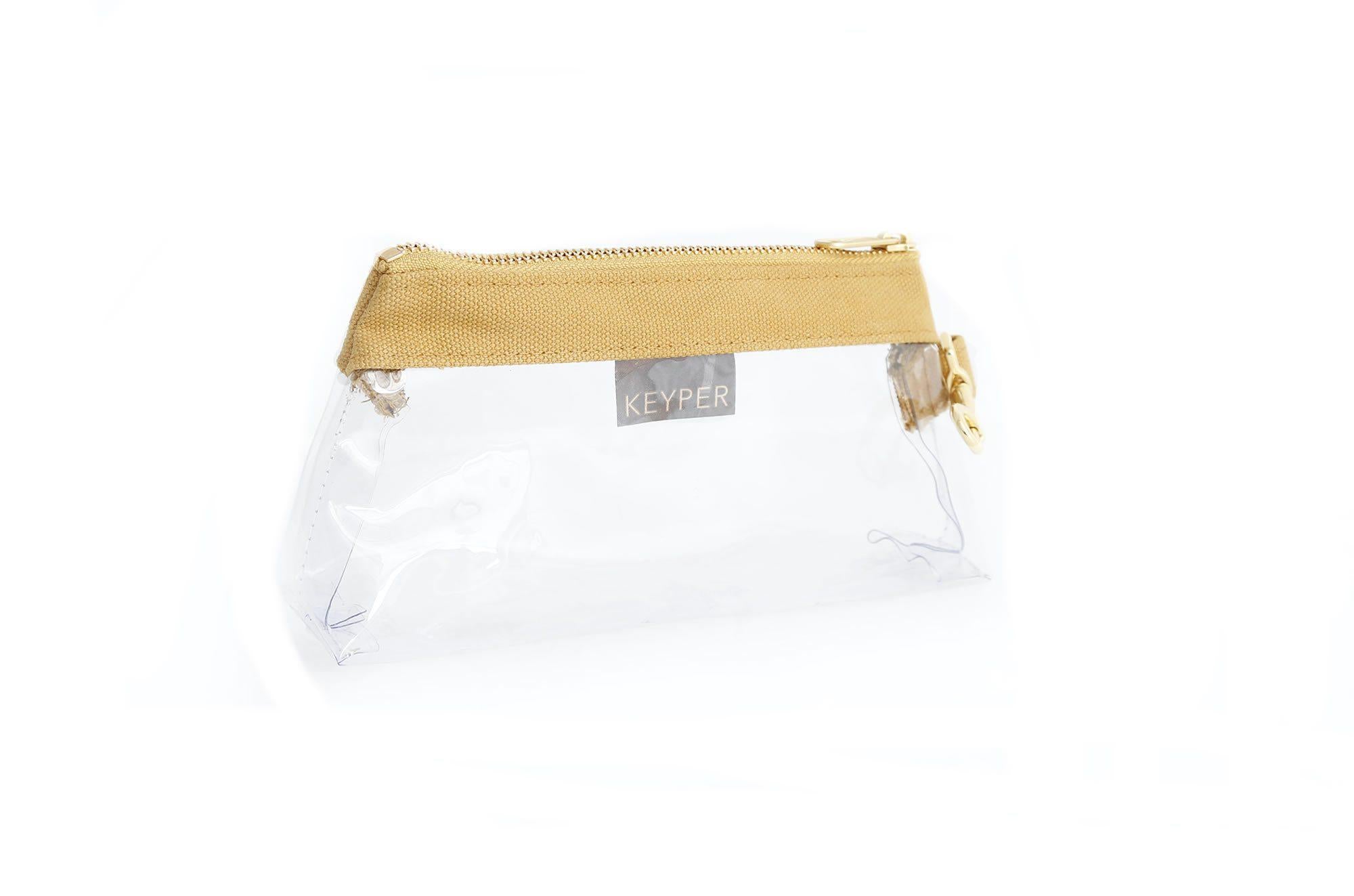 Monogrammed Clear Clutch | Punch Drunk Designs