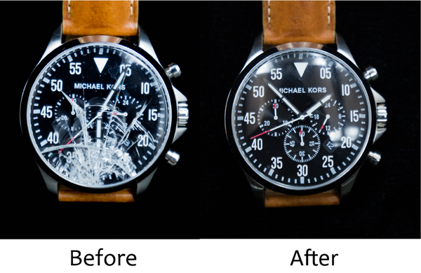 Michael Kors - Damaged Crystal Replacement – Total Watch Repair