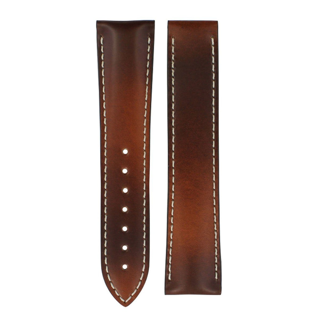 omega 21mm leather strap