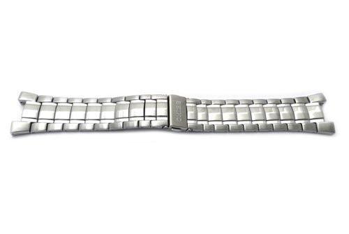 Seiko Stainless Steel Push Button Fold-Over Clasp 24mm Coutura Kinetic  Watch Bracelet | Total Watch Repair - 34P0ZB