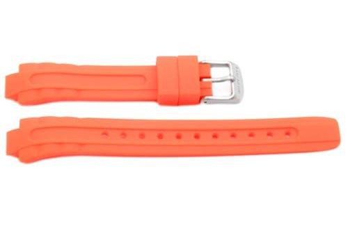 Citizen Eco-Drive Orange Rubber 17/10mm Watch Band | Total Watch Repair