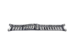 Seiko Black Ion Plated Stainless Steel Push Button Fold-Over Clasp 19mm  Watch Bracelet | Total Watch Repair - 35X6VB