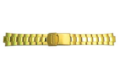 Seiko Gold Tone Push Button Clasp 20mm Watch Bracelet | Total Watch Repair  - 3274BG