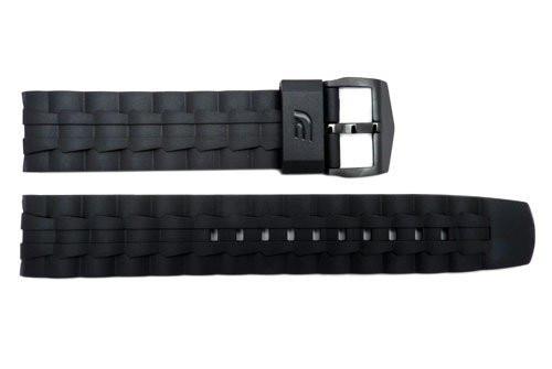 Genuine Casio Edifice Black Resin 22mm Replacement Watch Strap | Total ...