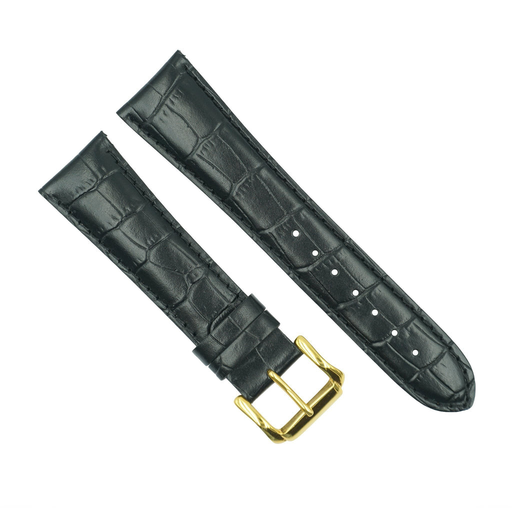 Citizen 22mm Black Leather Watch Strap Total Watch Repair