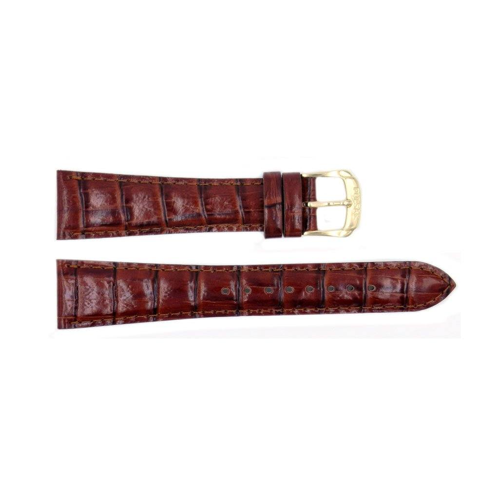 Seiko Genuine Textured Brown Leather Alligator Grain 20mm Watch Band |  Total Watch Repair - 4LF2ZB
