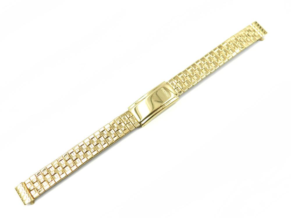 Genuine Seiko Ladies Gold Tone 10mm Expansion Watch Band – Total Watch  Repair