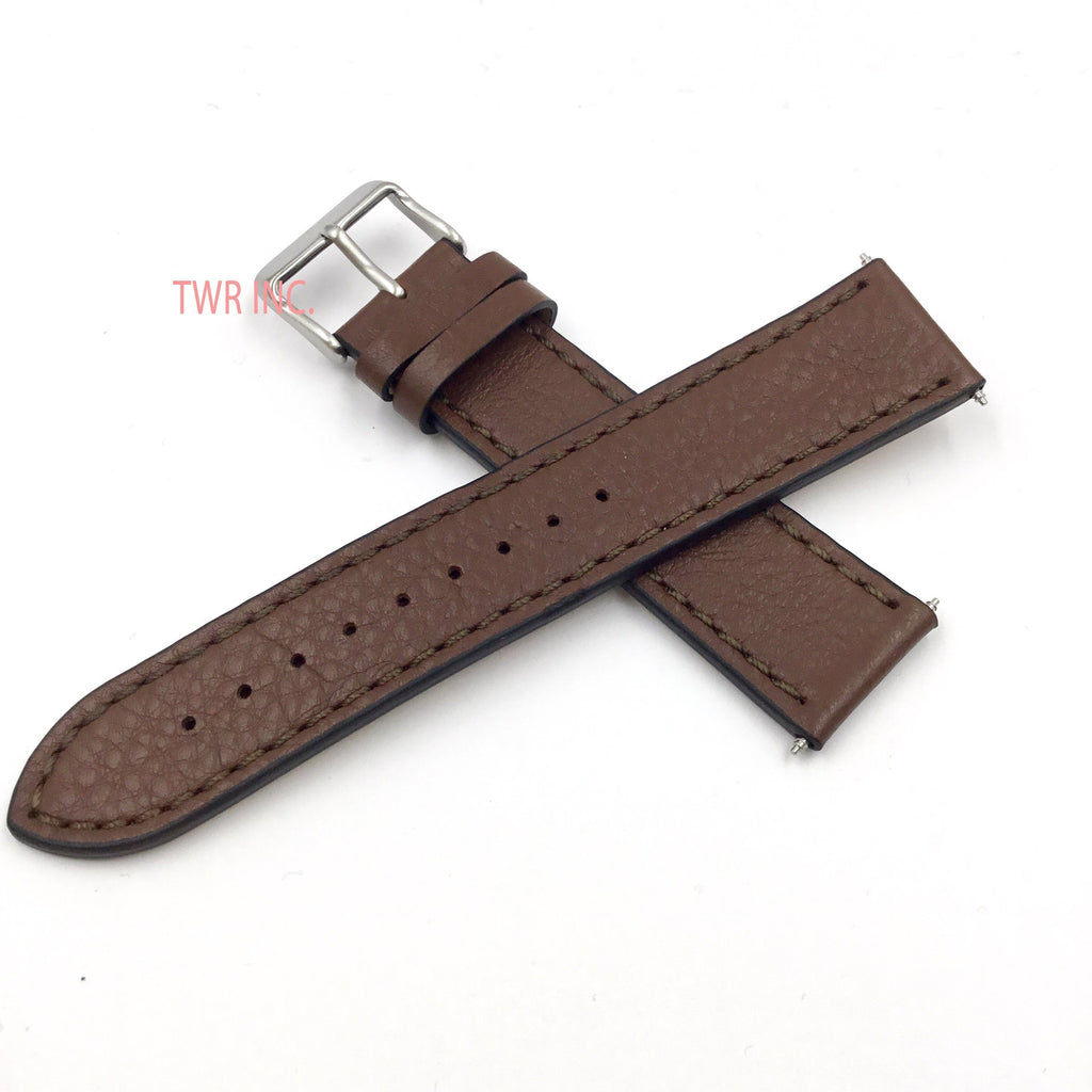 Genuine Swiss Army Brown Leather Strap For Chrono Classic - 004389 ...