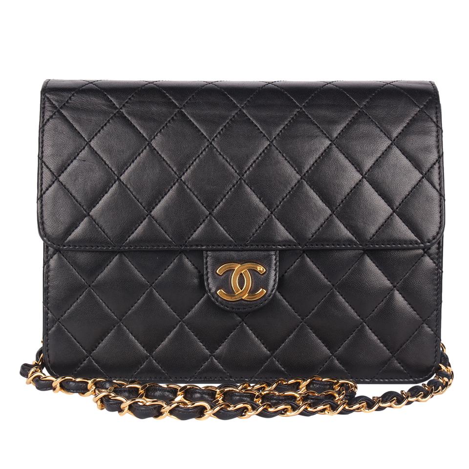 Chanel 21 Micro Flap Bag in Black w Gold Handle MOCHL83  LuxuryPromise