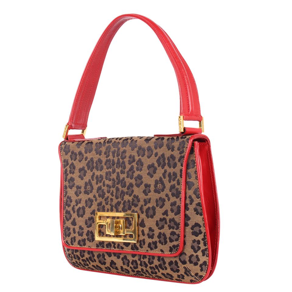 fendi leopard bag