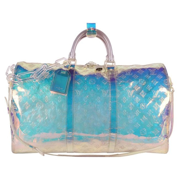 Louis Vuitton Keepall RGB Clear SS19 Virgil Abloh Bandouliere 50