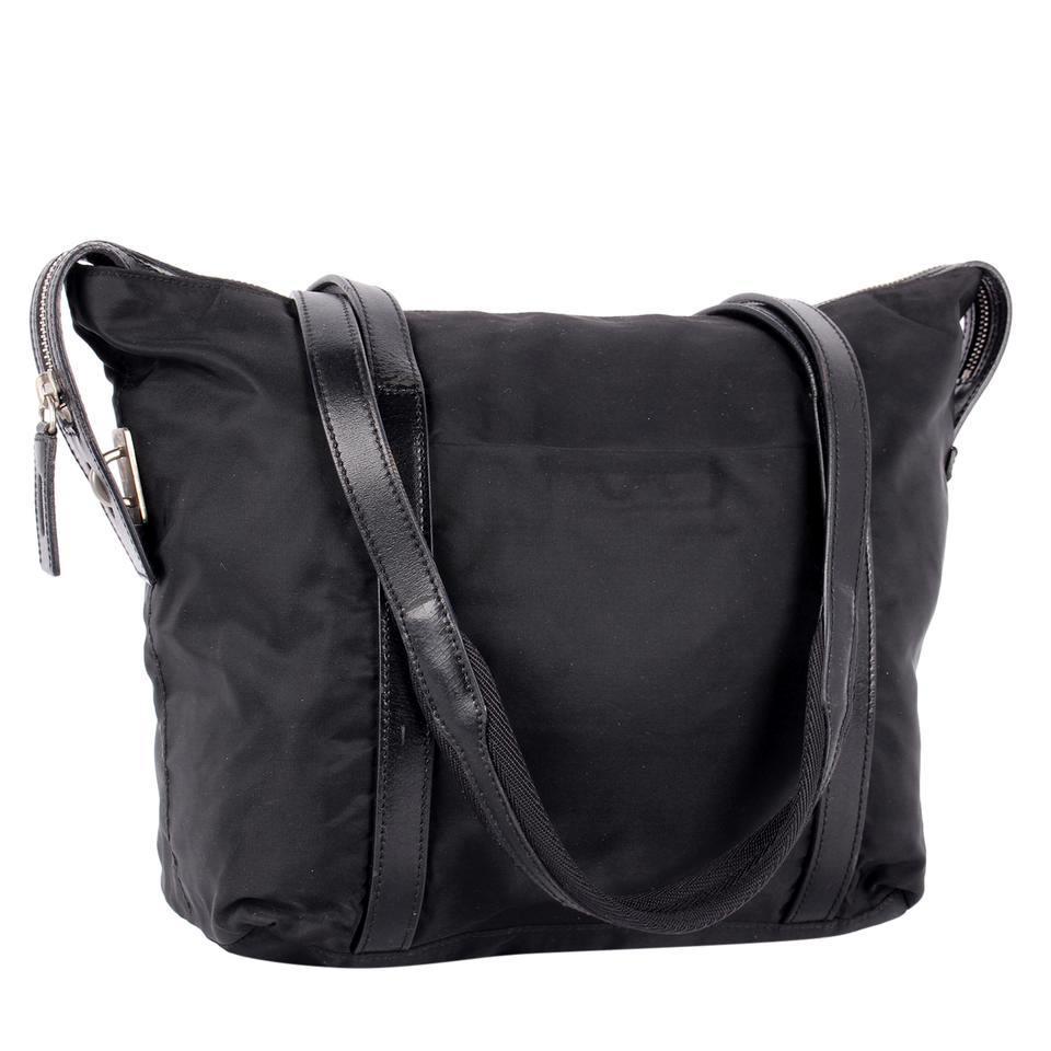 Black Nylon Shoulder Bag (Authentic Pre-Owned) – The Lady Bag