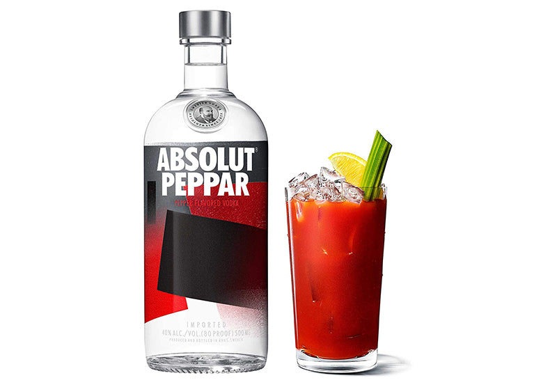 absolut peppar pepper vodka for bloody marys bloody gerry best bloody mary mix