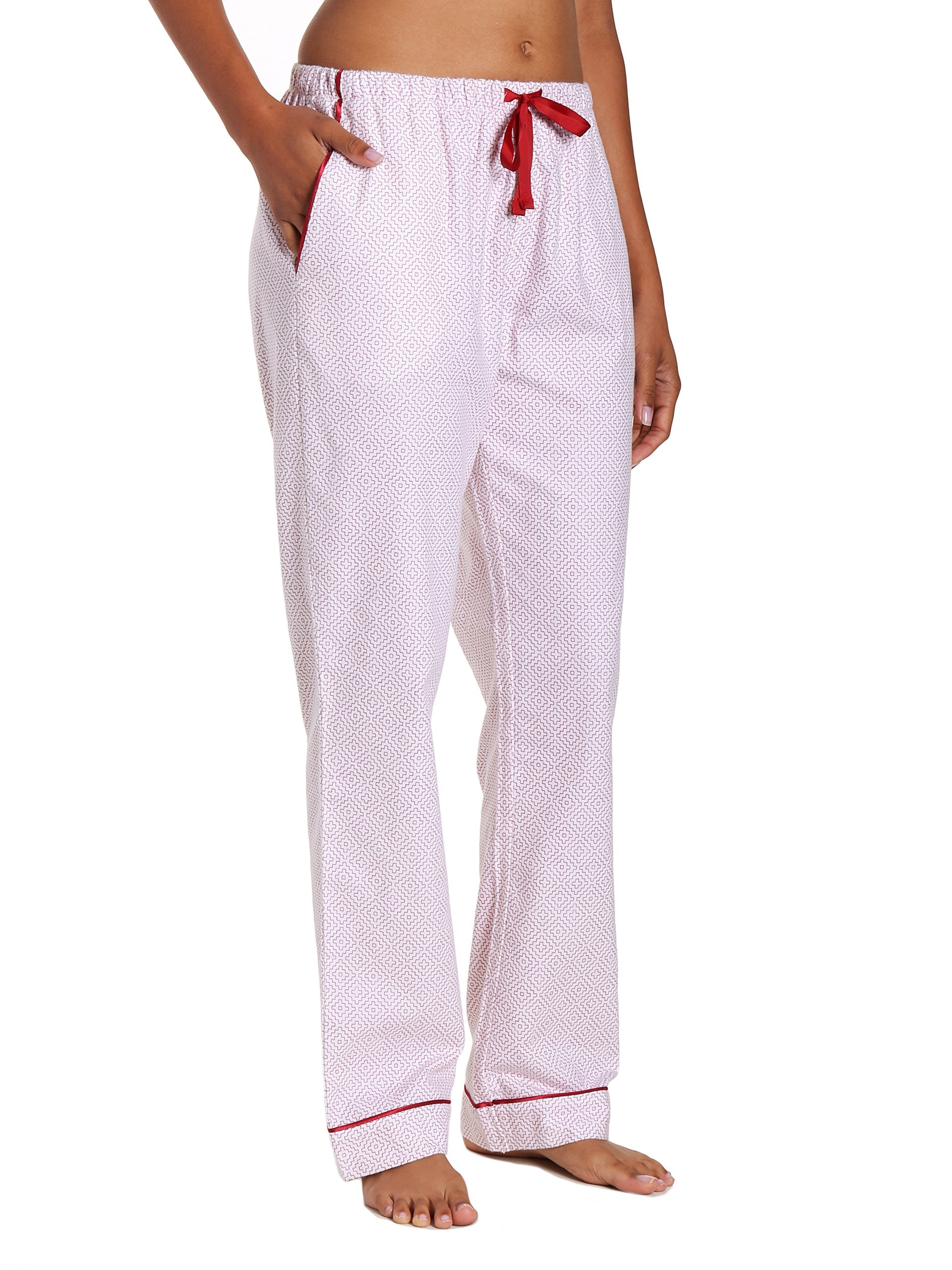 Women's Premium 100% Cotton Flannel Lounge Pants – Noble Mount