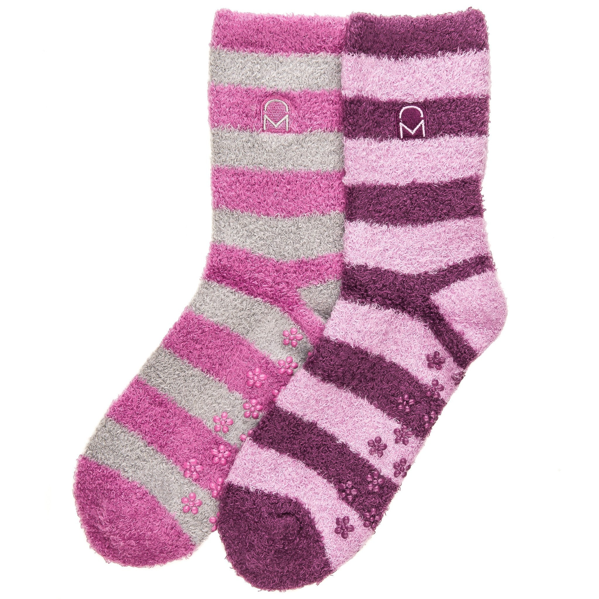 Women's Soft Anti-Skid Winter Feather Socks - 2-Pairs – Noble Mount