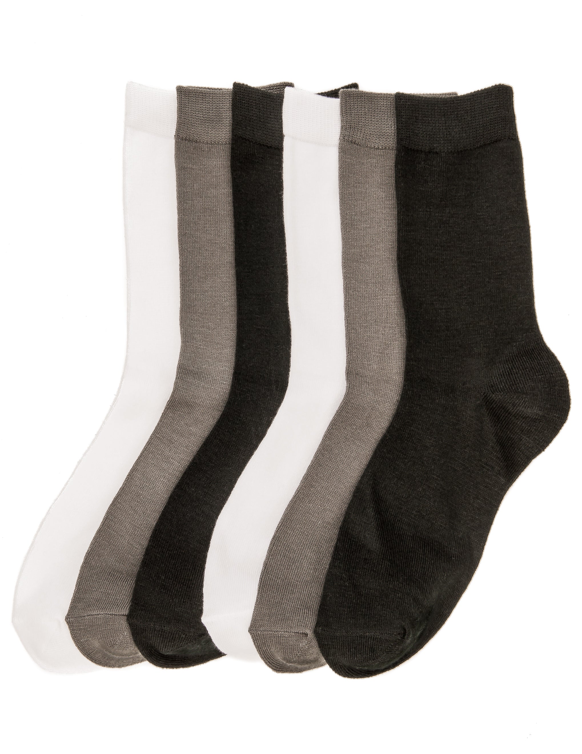 Women's Soft Premium Crew Socks - 6 Pairs – Noble Mount